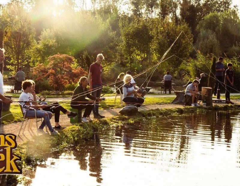 Netherlands' largest fishing park
