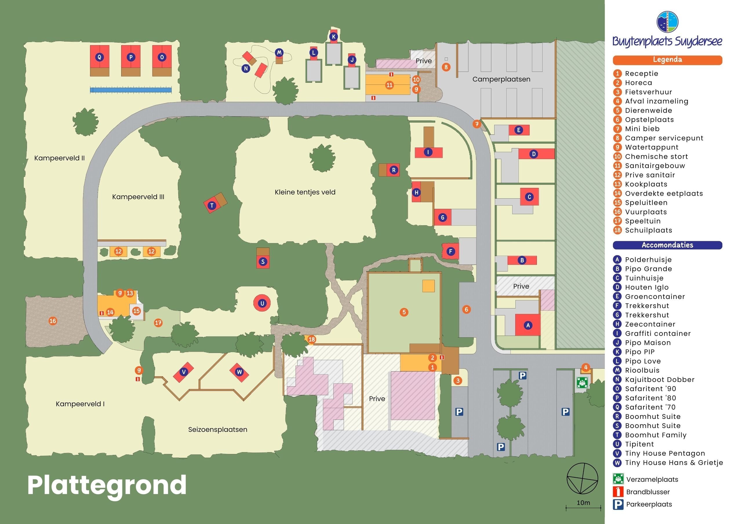 Plattegrond Buytenplaets Suydersee